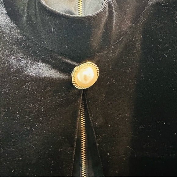 Fashion Nova Mini Dress Women’s L Black Velvet Cut Hollow Out Long Sleeve.C76 - Picture 3 of 11